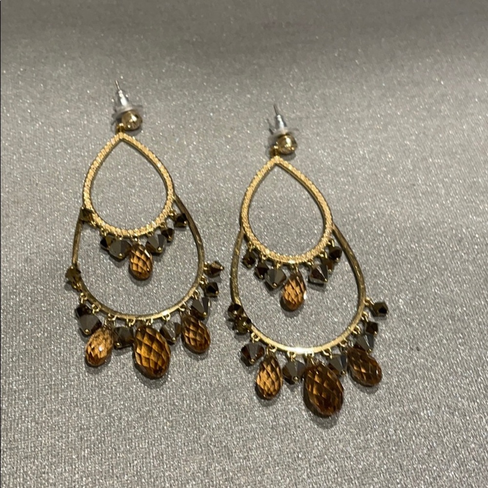 Swarovski statement earrings